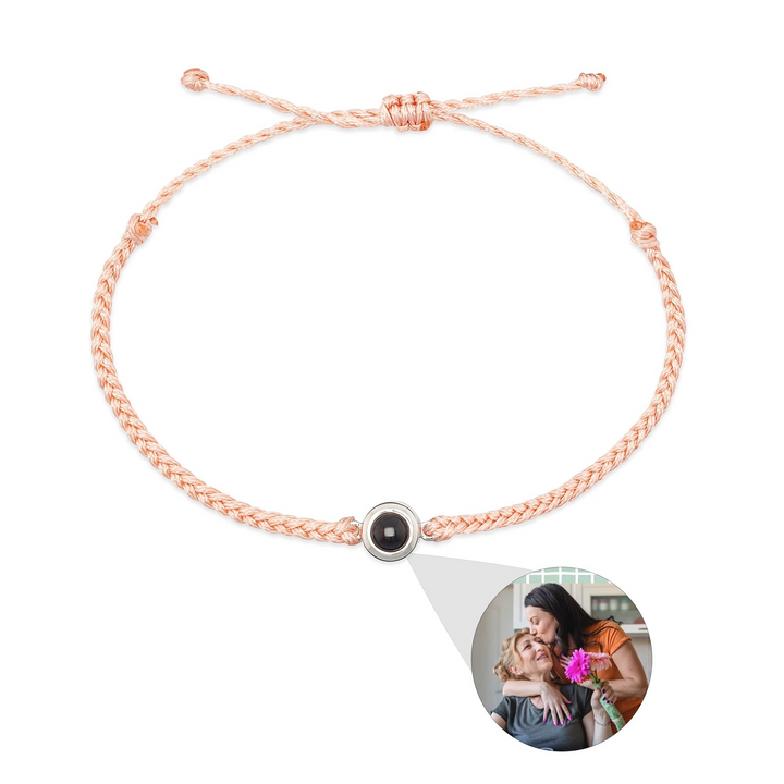 CustoMyLove™ Personalized Photo Bracelet- To My Loved Ones