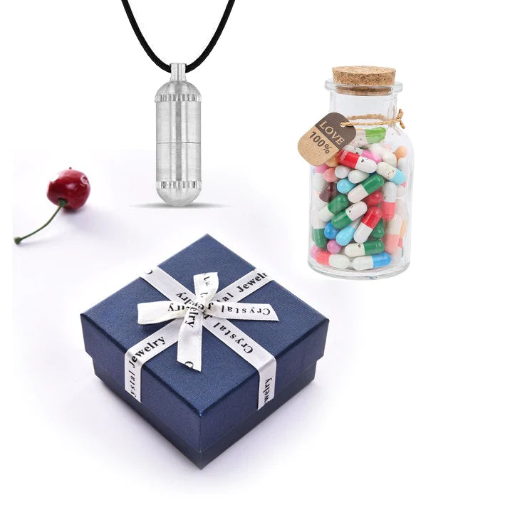 CustoMyLove™ Capsule Letters Message In a Bottle (Mixed Color 100Pcs)
