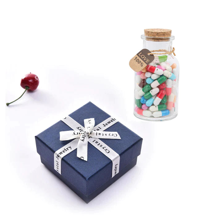 CustoMyLove™ Capsule Letters Message In a Bottle (Mixed Color 100Pcs)