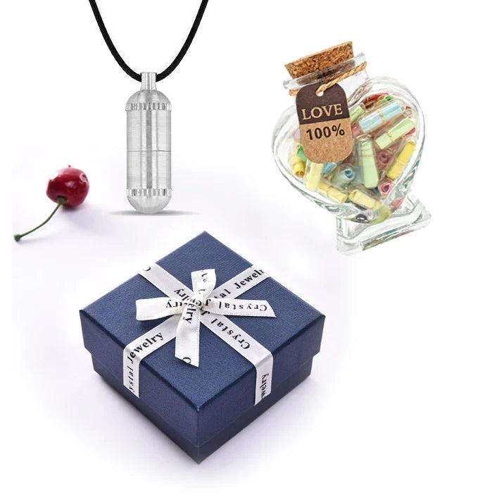 CustoMyLove™ Capsule Letters Message In a Bottle (Mixed Color 100Pcs)