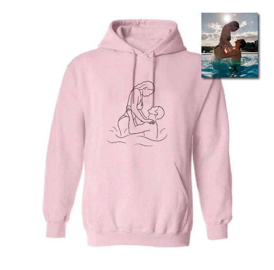 CustoMyLove™ CUSTOM PHOTO HOODIE ♥ CREWNECK