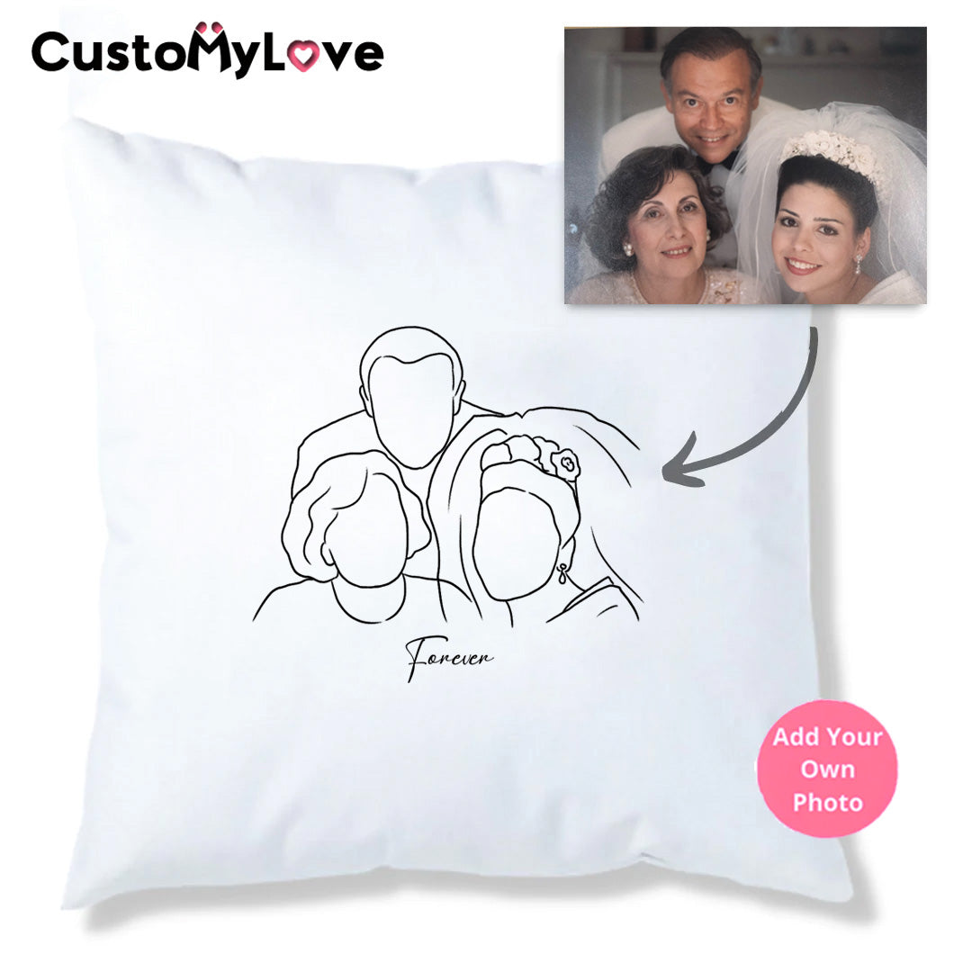 CustoMyLove™ CUSTOM PHOTO PILLOW CASE